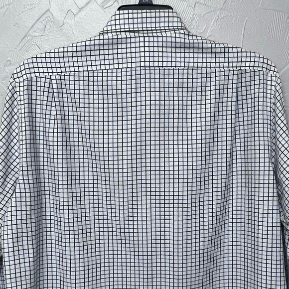 Polo Ralph Lauren Shirt men’s size XL 
long sleeve, button up 
white/blue check - Picture 4 of 6